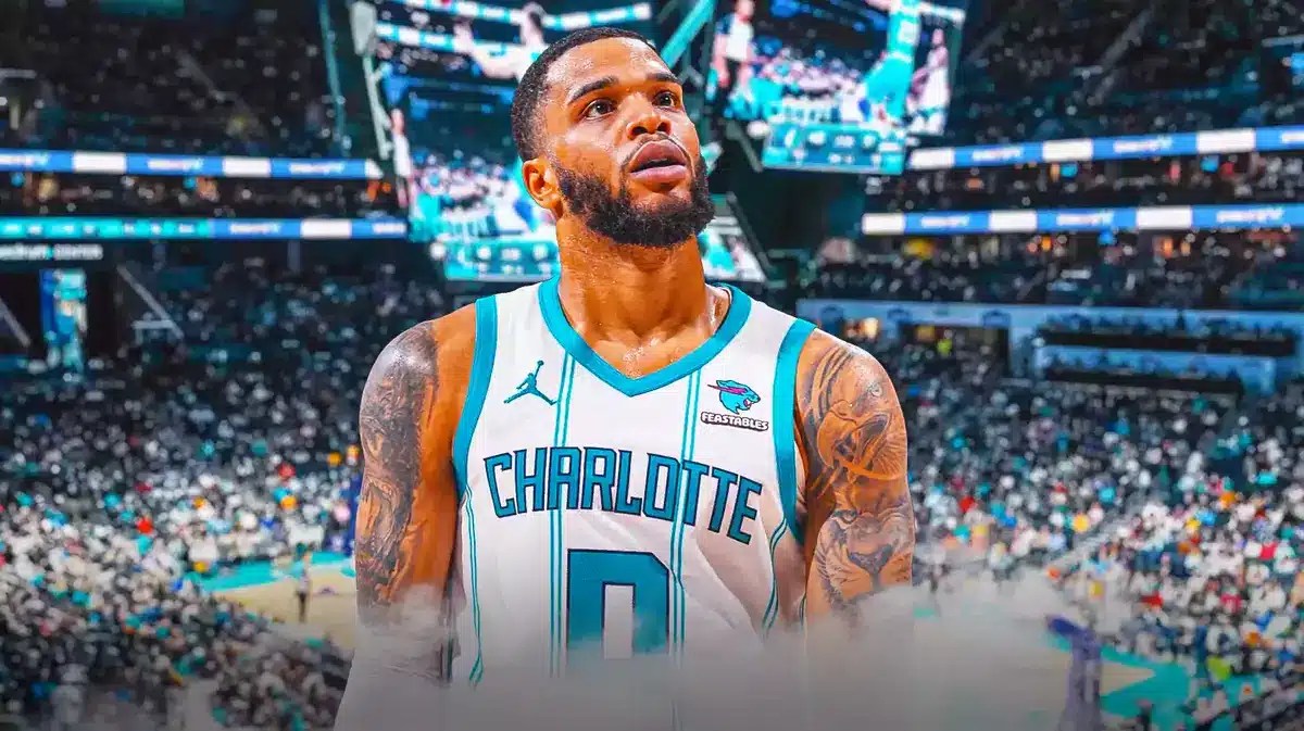 Miles Bridges in Charlotte Hornets jersey