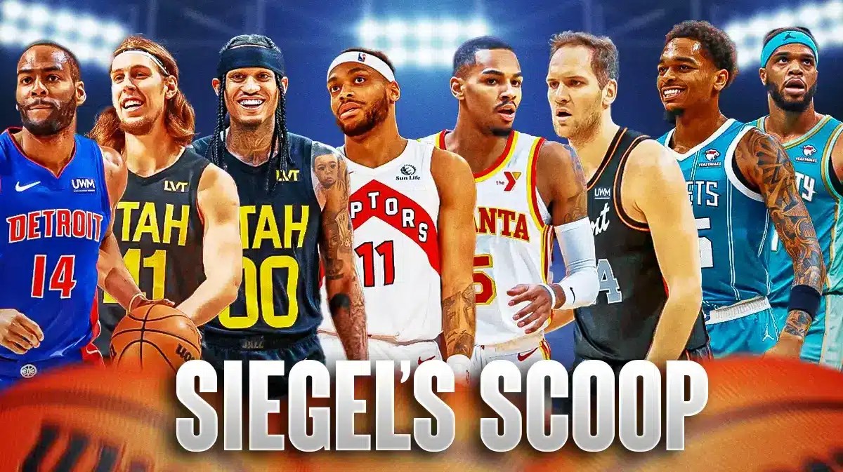 Siegel's Scoop with Alec Burks, Kelly Olynyk, Jordan Clarkson, Bruce Brown, Dejounte Murray, BOjan Bogdanovic, PJ Washington and Miles Bridges