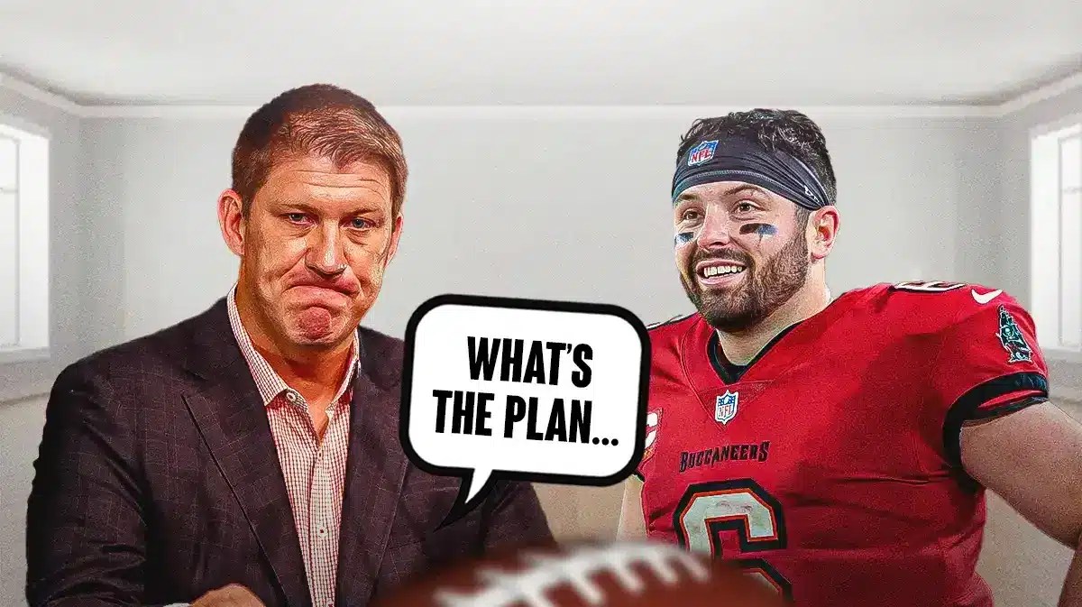 Buccaneers, Baker Mayfield, Jason Licht talking