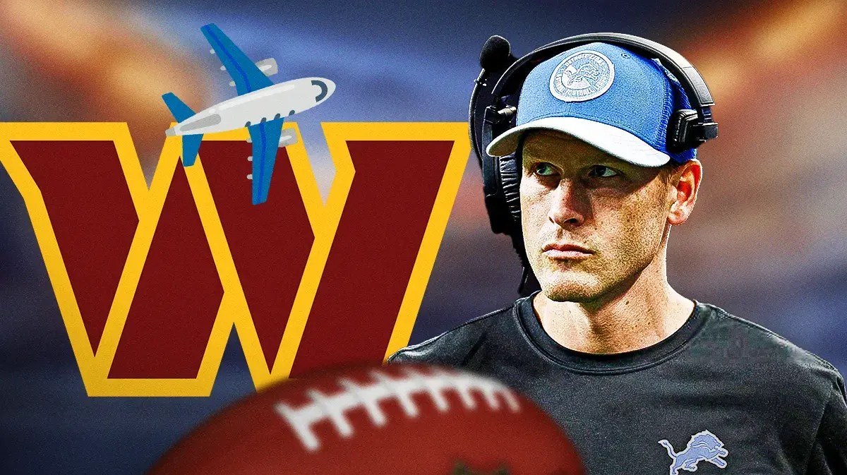 Commanders, Lions OC Ben Johnson, airplane