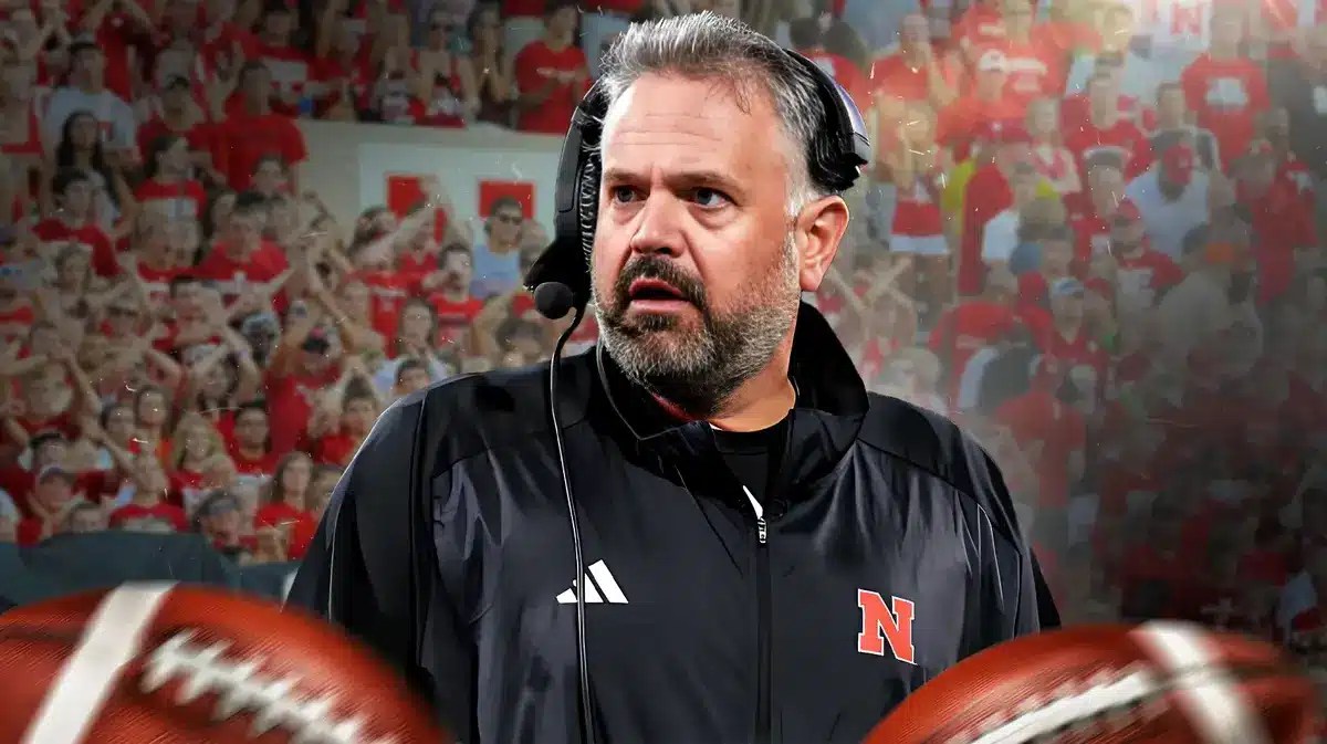 Nebraska football coach matt Rhule