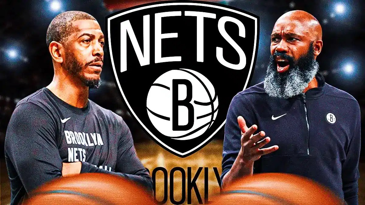 Nets assistant Kevin Ollie, former head coach Jacque Vaughn