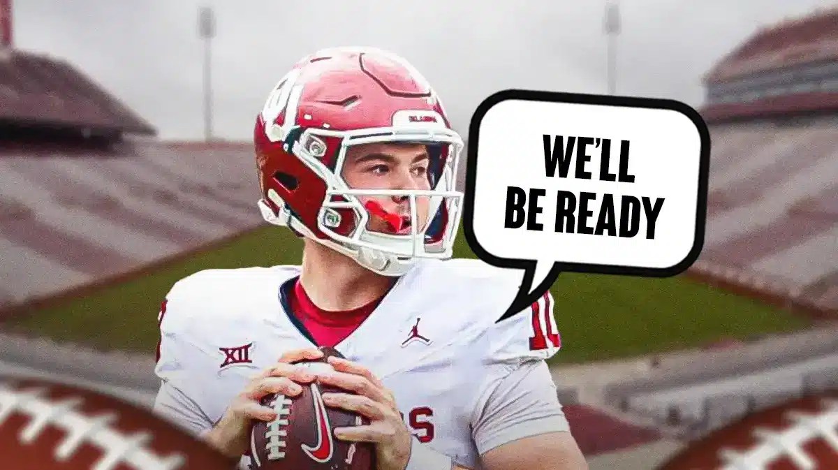 Jackson Arnold saying “we’ll be ready”