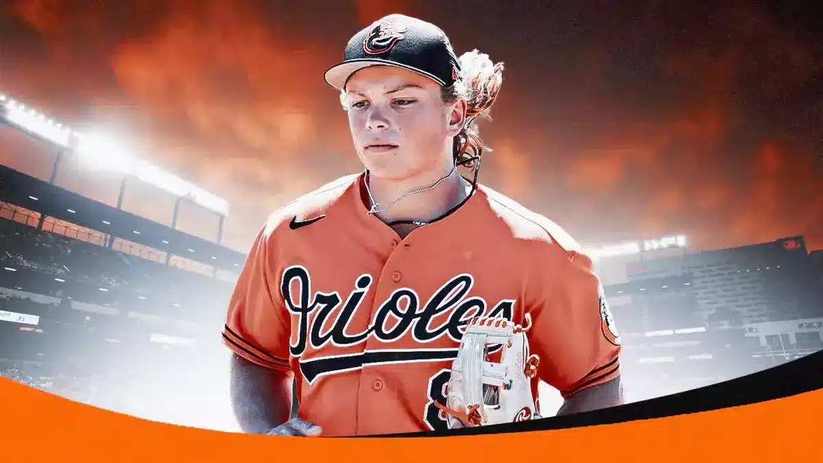 Orioles prospect Jackson Holliday at Camden Yards
