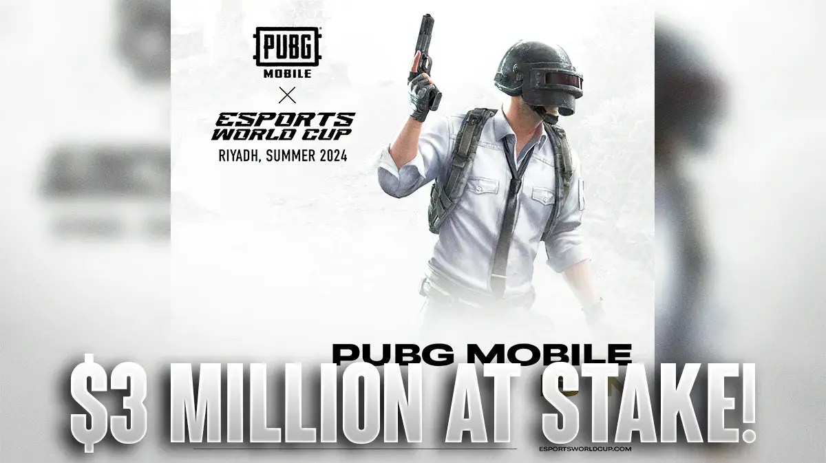 PUBG Mobile World Cup 3 Million Dollar Tournament Announcement Riyadh, Saudi Arabia Esports World Cup