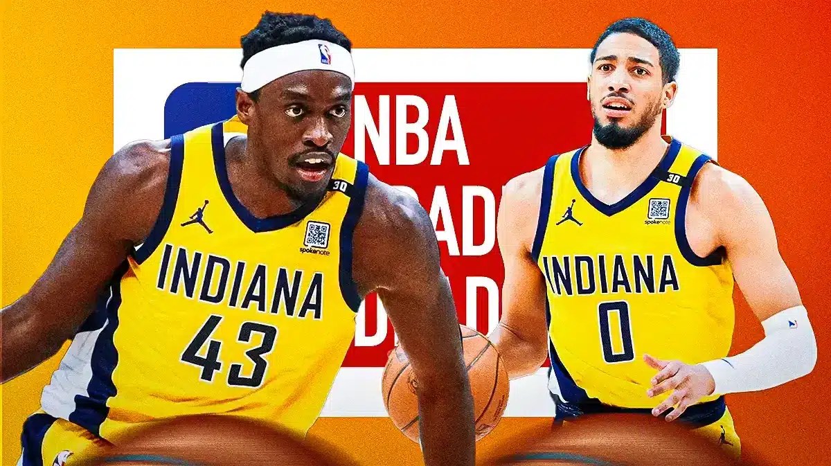 Indiana Pacers Pascal Siakam and Tyrese Haliburton