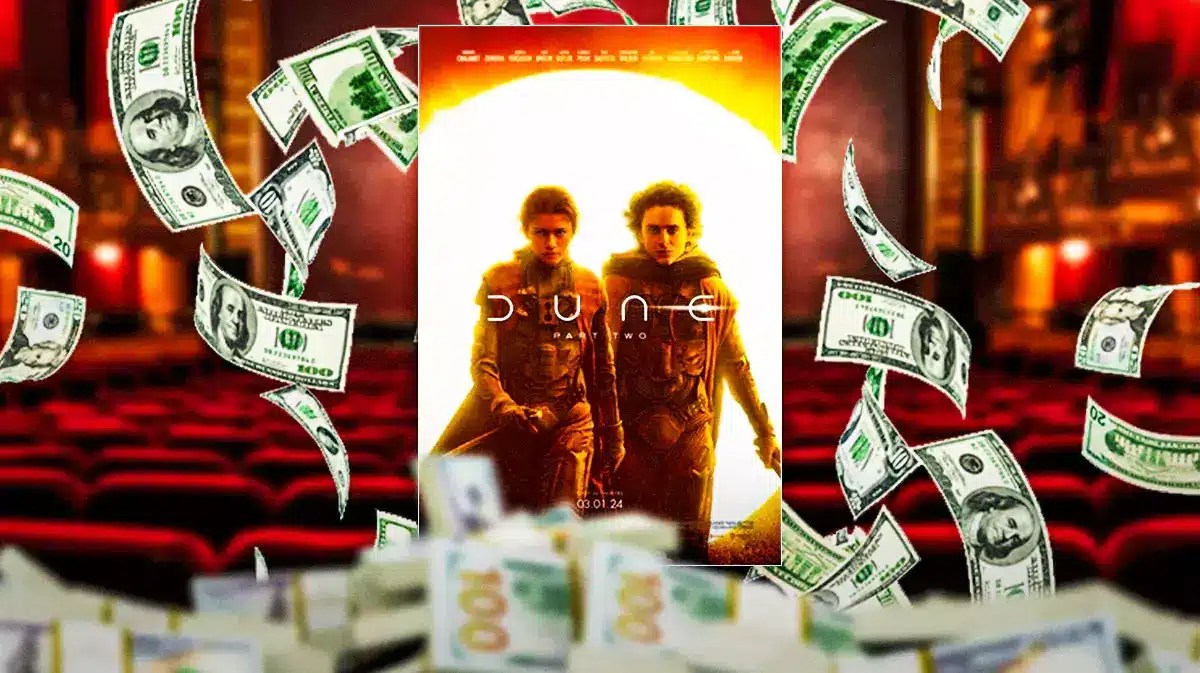 dune part 1 vs part 2 box office