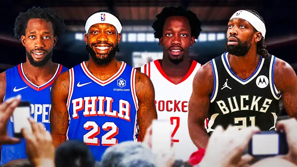 Photo: Patrick Beverley in Clippers, 76ers, Rockets, Bucks jerseys