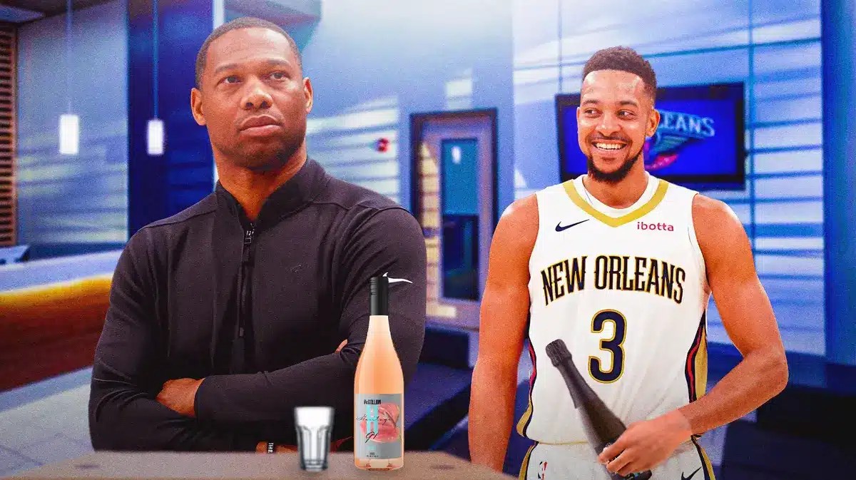Pelicans CJ McCollum hosts packed wine event after All Star break
