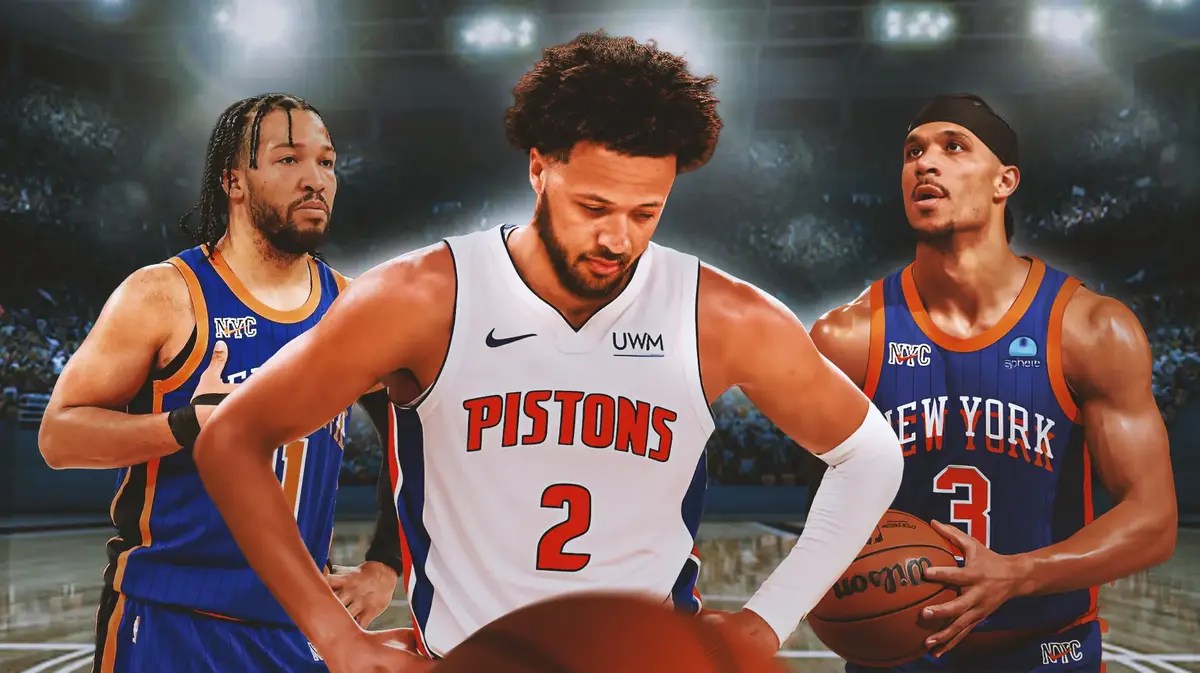 Pistons Jalen Duren teammate and Monty Williams mentee Cade Cunningham after loss to Knicks