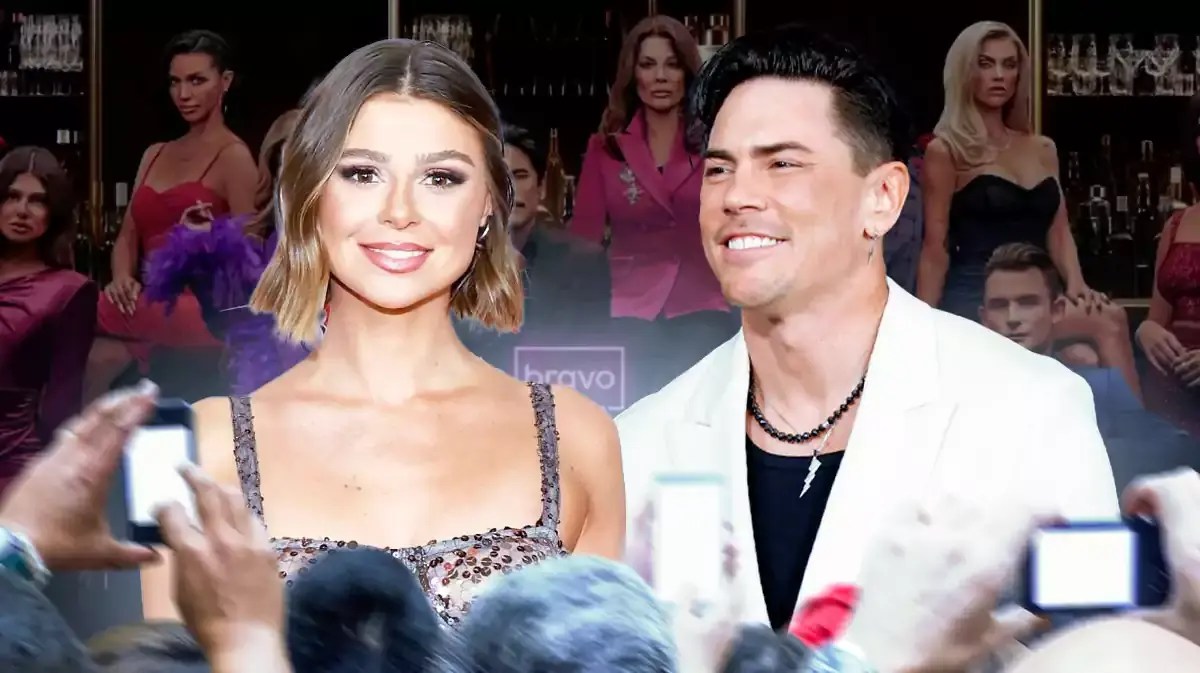 Rachel Leviss and Tom Sandoval with Vanderpump Rules