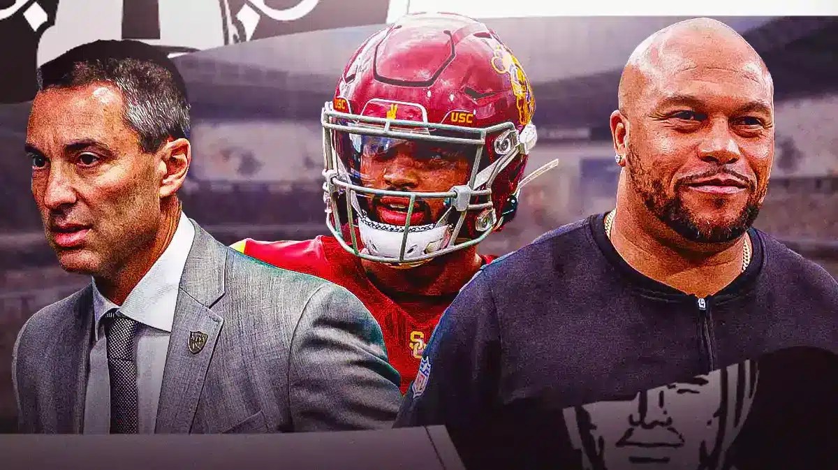Las Vegas Raiders, NFL Draft, Antonio Pierce, Tom Telesco, Caleb Williams