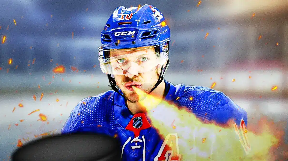 Artemi Panarin breathing fire