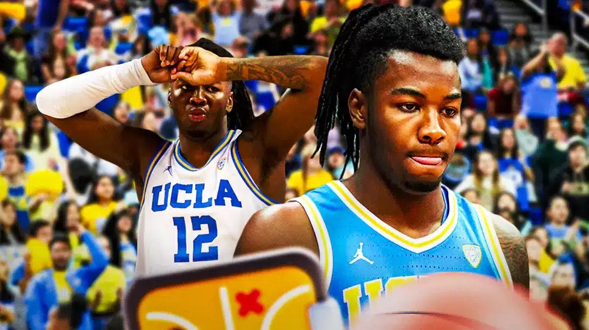 Sebastian Mack of UCLA basketball
