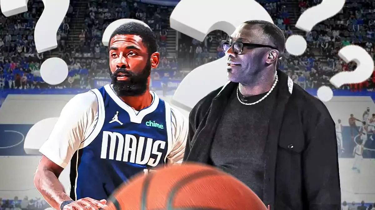 Shannon Sharpe said that Kyrie Irving doesn't operate out of the post, leaving both Kendrick Perkins & Stephen A. Smith in disbelief.