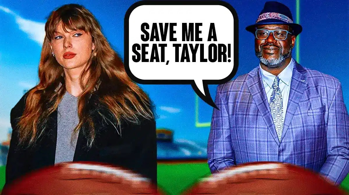 Shaquille O'Neal's Taylor Swift request ahead of Super Bowl 58