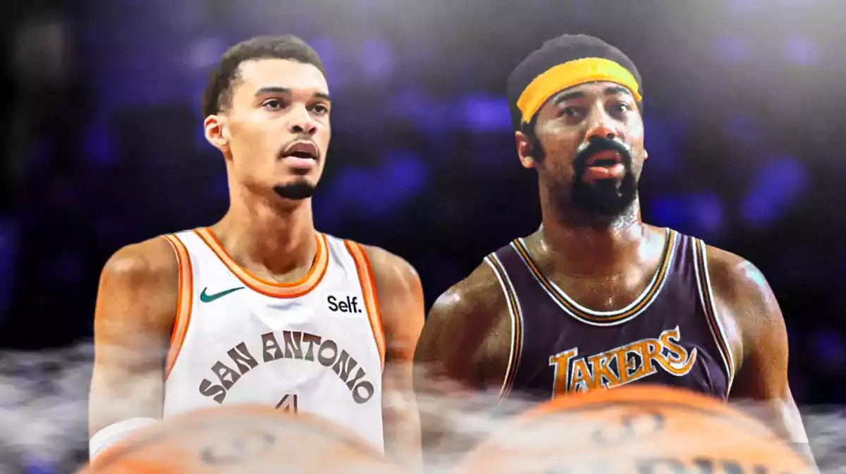 Victor Wembanyama and Wilt Chamberlain