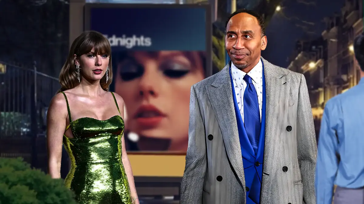Stephen A. Smith and Taylor Swift.