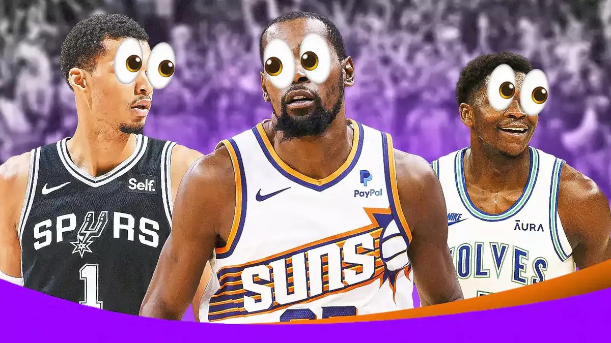 Kevin Durant, Spurs, Suns, Anthony Edwards, Victor Wembanyama