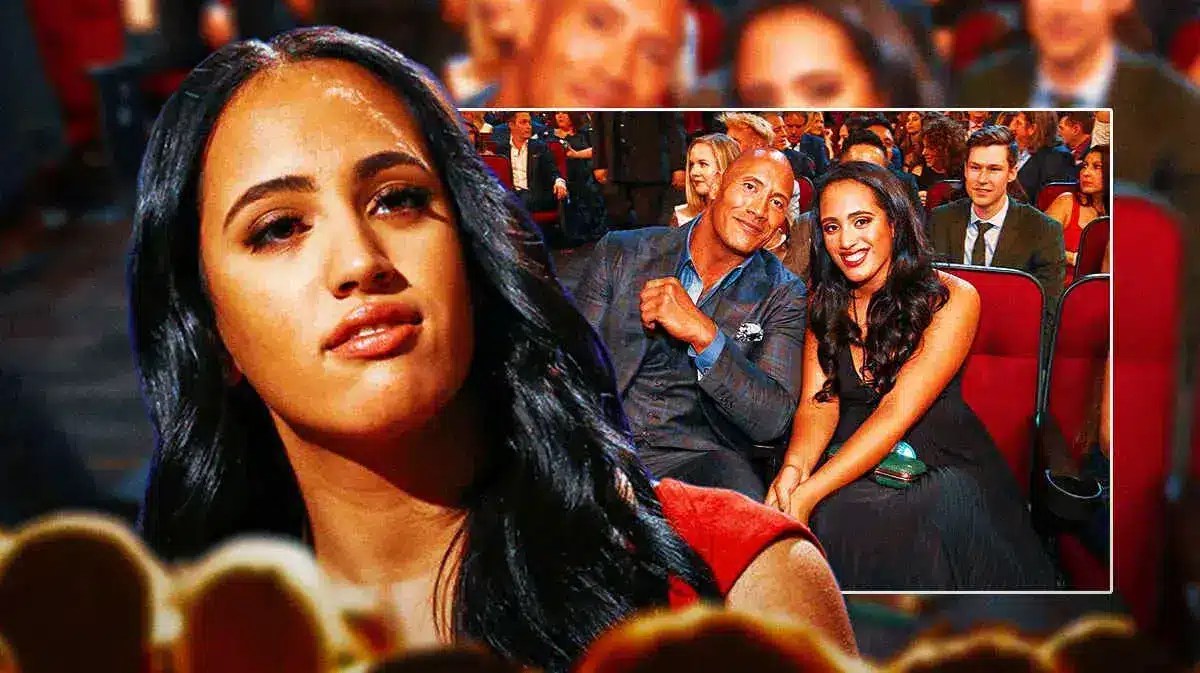 The Rock, Simone Garcia Johnson, Ava Raine