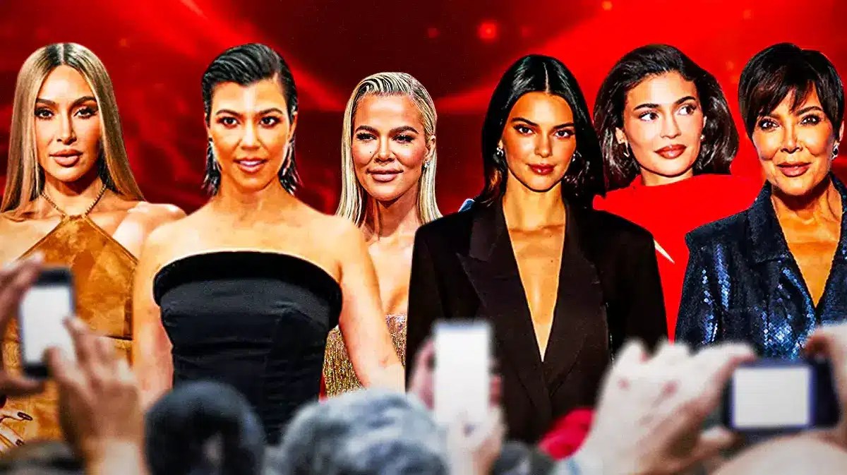 The Kardashians: Kim Kardashian, Kourtney Kardashian, Khloé Kardashian, Kendall Jenner, and Kylie Jenner and Kris Jenner