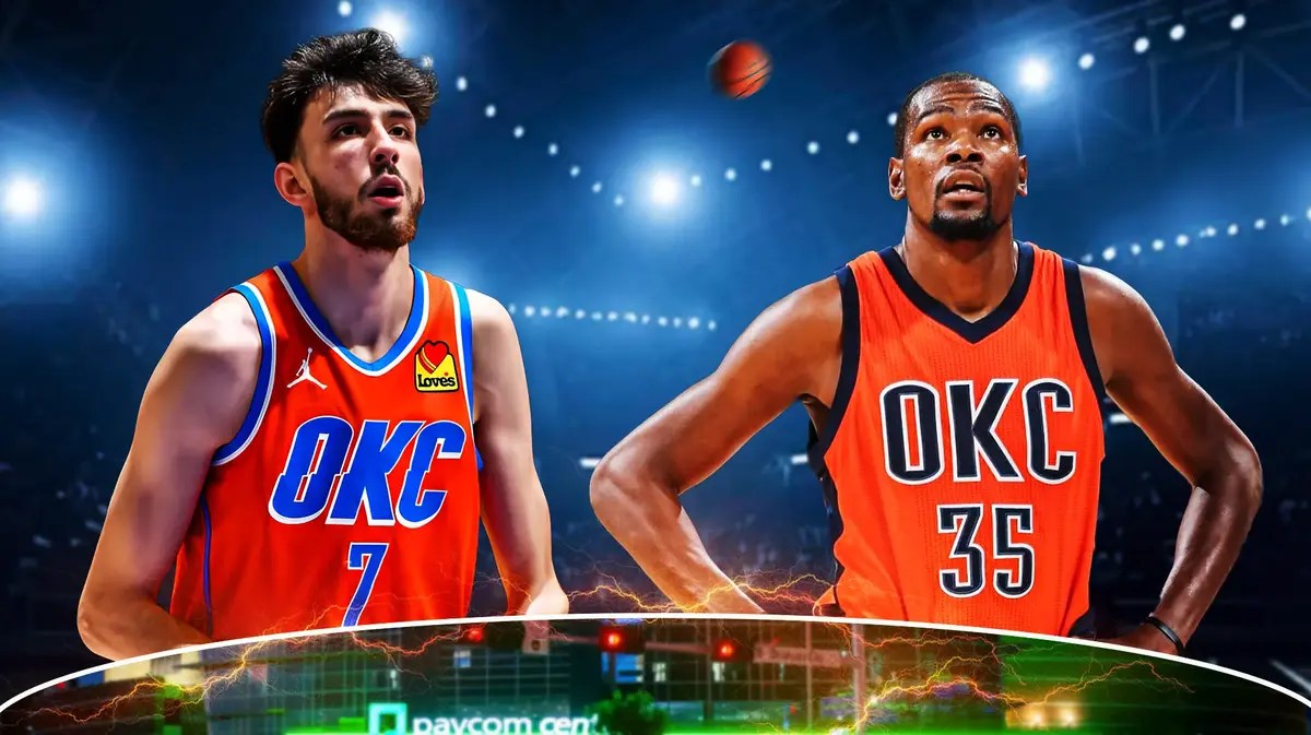Chet Holmgren, Kevin Durant, Oklahoma City Thunder