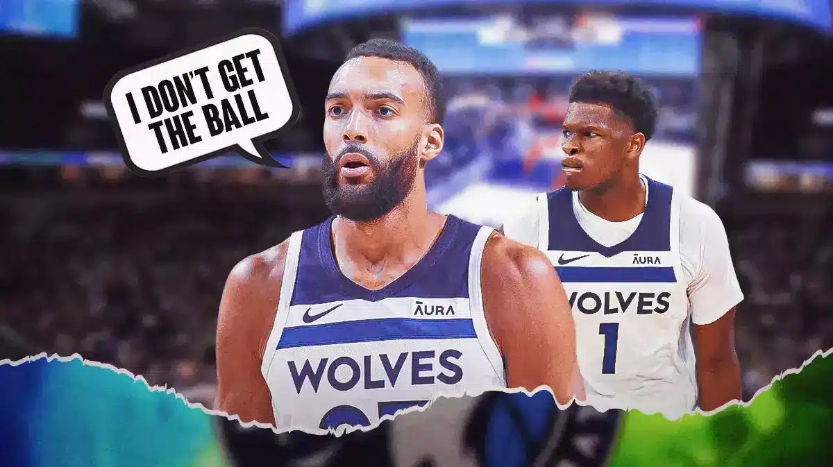 Timberwolves' Rudy Gobert and Anthony Edwards