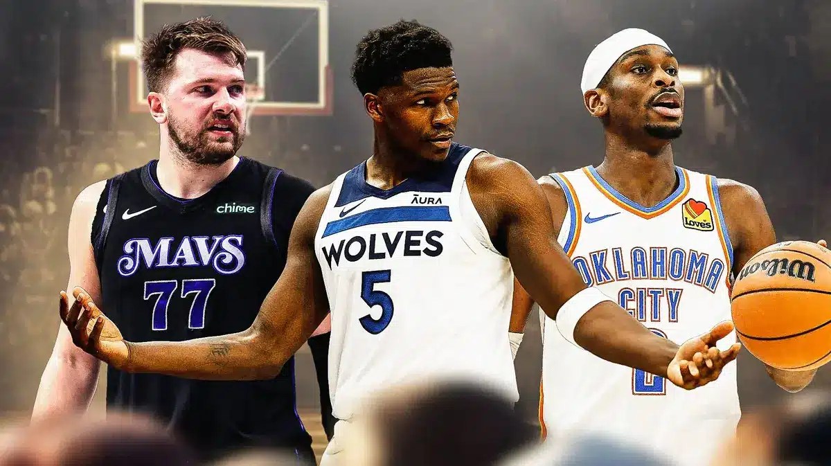 Anthony Edwards, Minnesota Timberwolves, Luka Doncic, Shai Gilgeous-Alexander