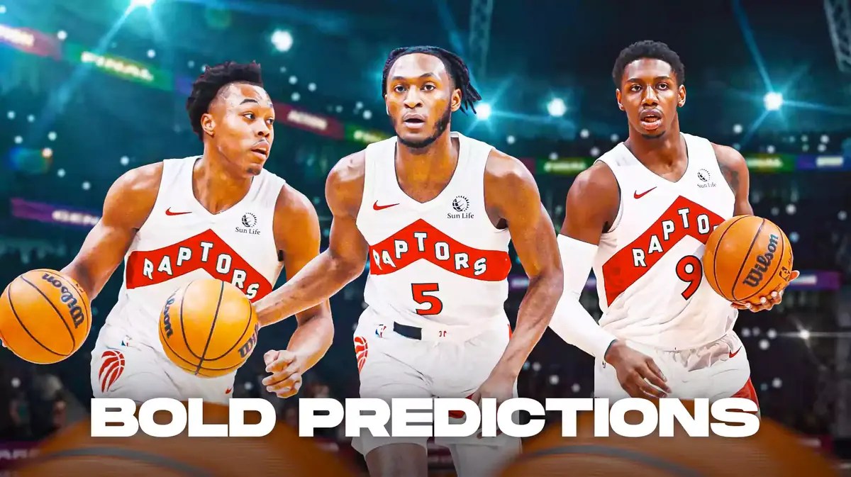 Immanuel Quickley, Scottie Barnes, RJ Barrett
