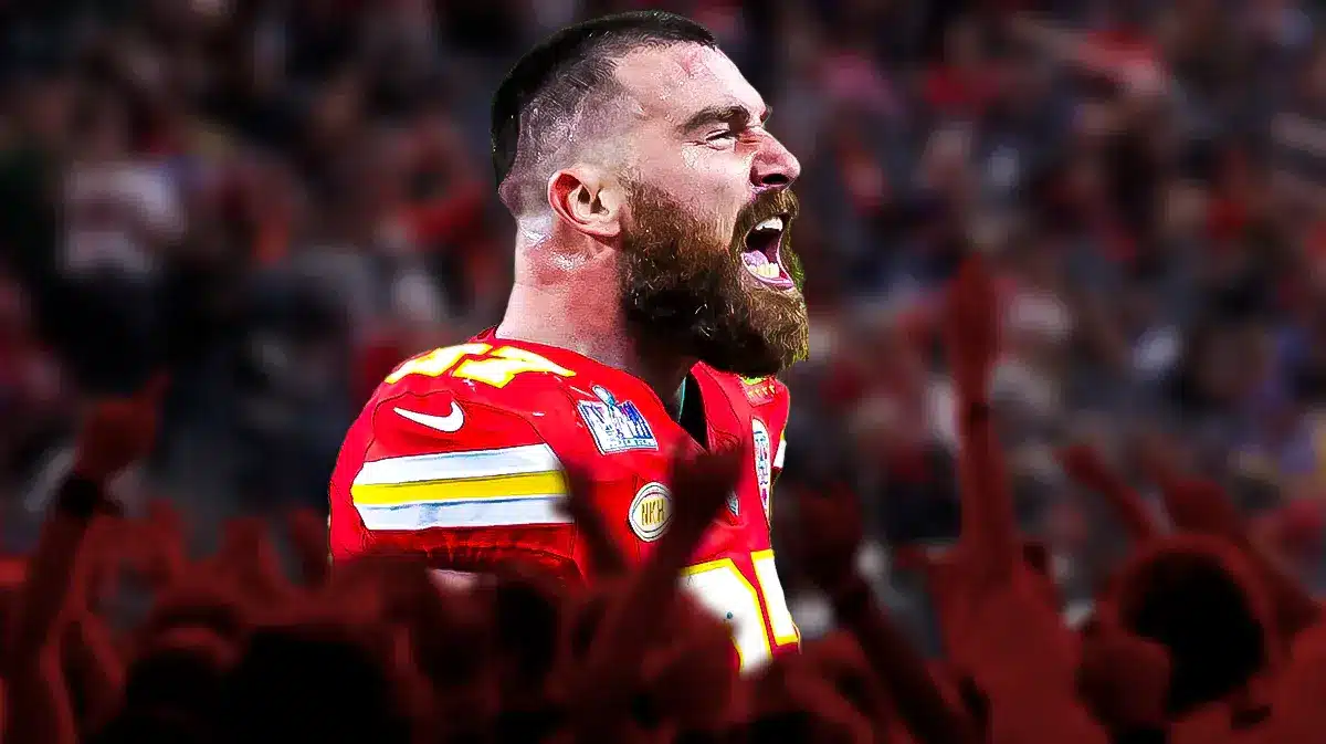Travis Kelce hit record speed on game-tying drive for Chiefs