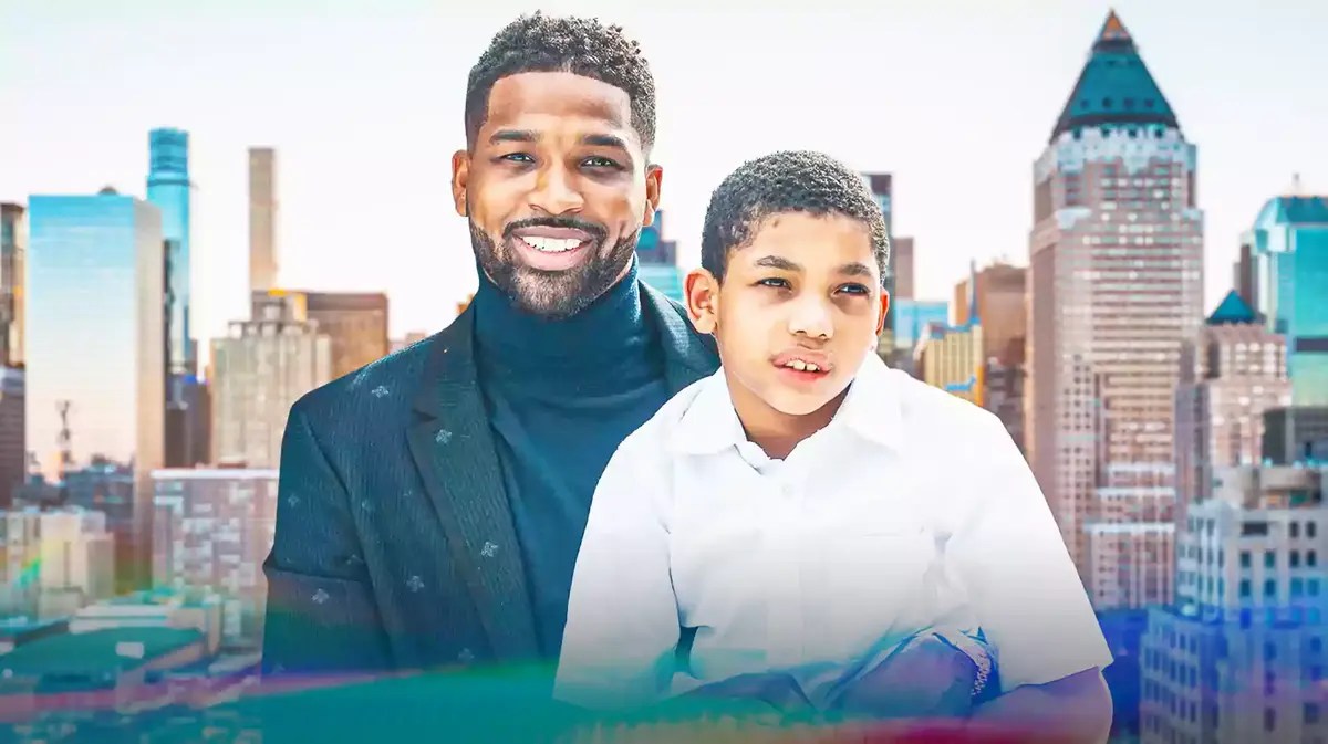 Tristian Thompson and his younger brother Amari Thompson
