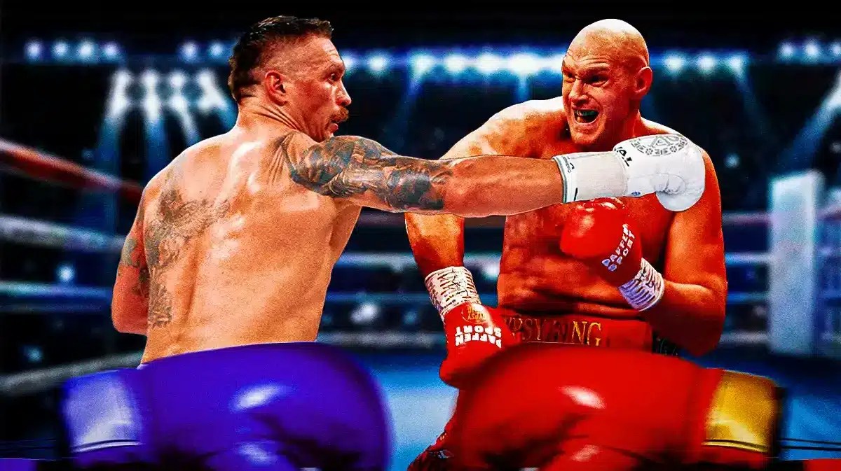 Tyson Fury and Oleksandr Usyk