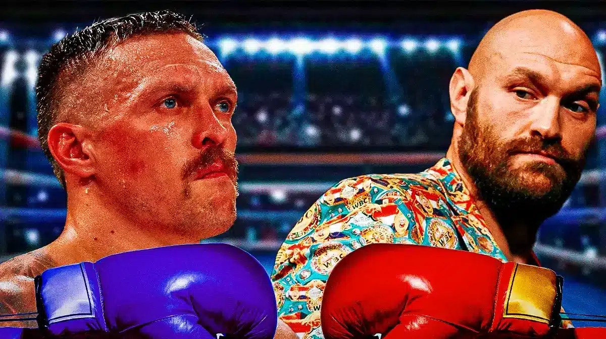 Tyson Fury and Oleksandr Usyk