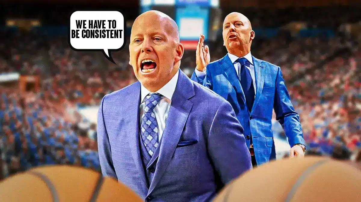 Mick Cronin saying “we have to be consistent”