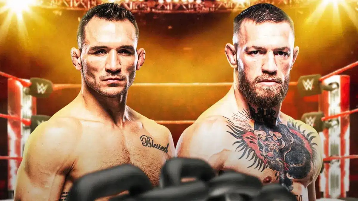Michael Chandler, Conor McGregor, UFC, UFC 300, WWE, Monday Night Raw