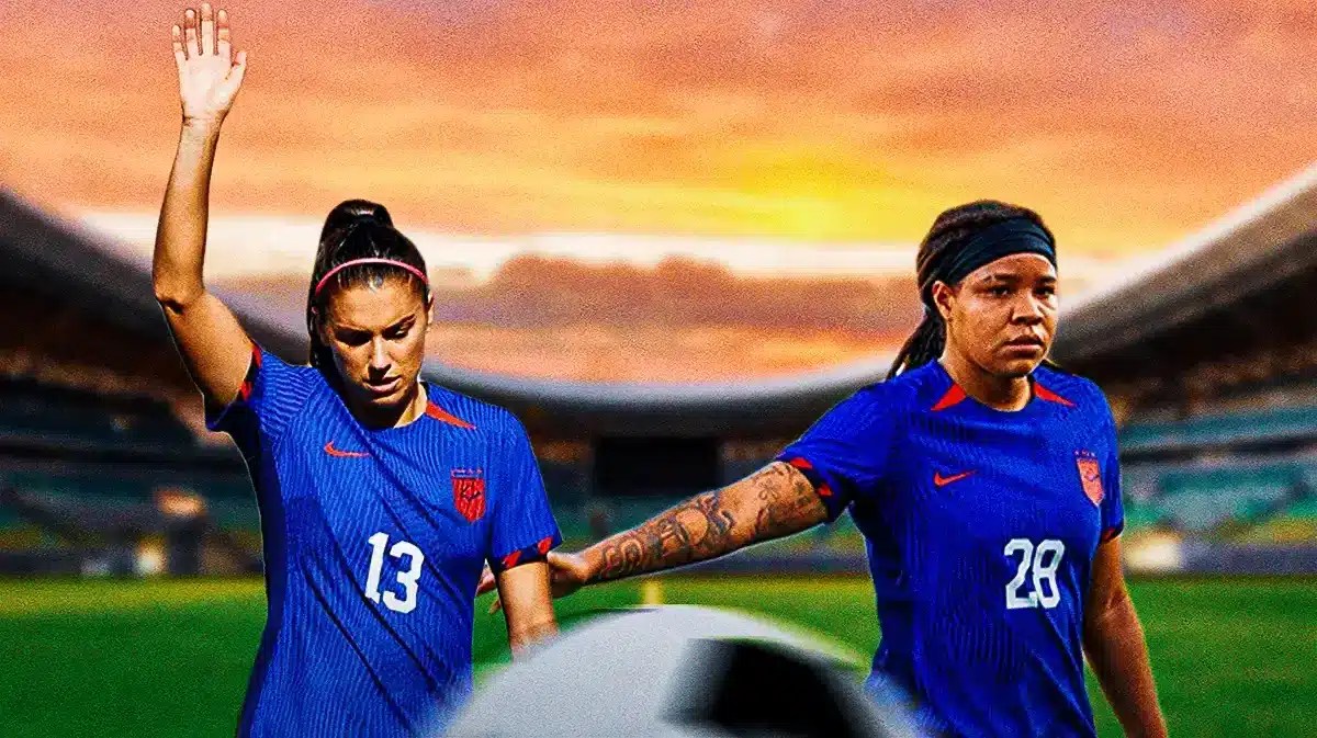 USWNT Alex Morgan Mia Fishel injury CONCACAF