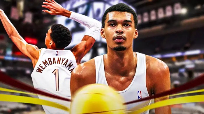 San Antonio Spurs rookie sensation Victor Wembanyama