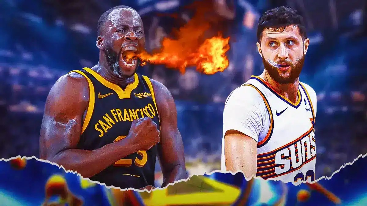 Warriors' Draymond Green and Suns' Jusuf Nurkic