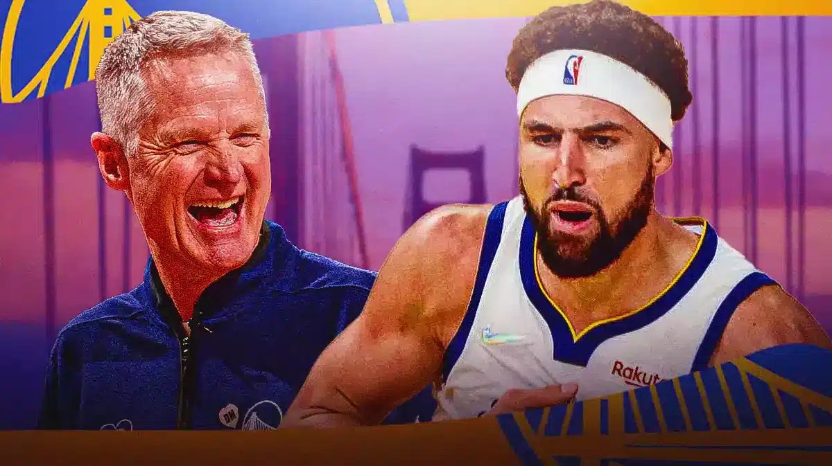 Warriors' Steve Kerr and Klay Thompson