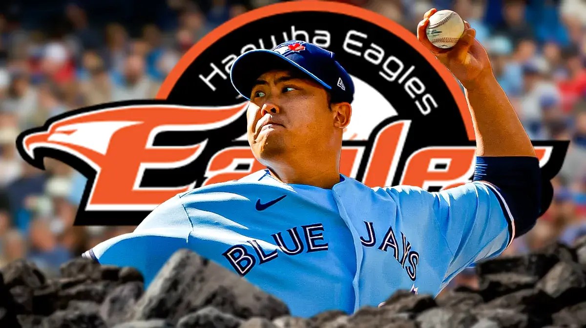 Hyun-Jin Ryu, Hanwha Eagles logo