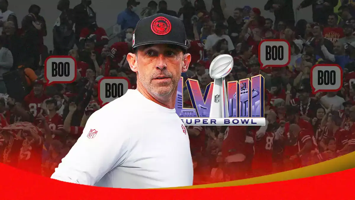 Kyle Shanahan, Super Bowl 58 with fans booing him