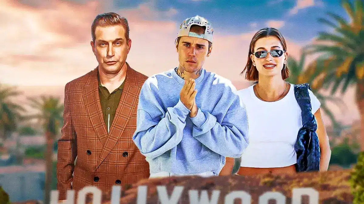 Pic of Stephen Baldwin, Hailey Bieber and Justin Bieber
