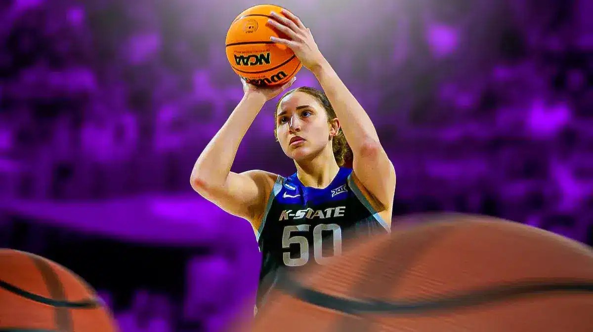 Kansas State women's basketball player Ayoka lee