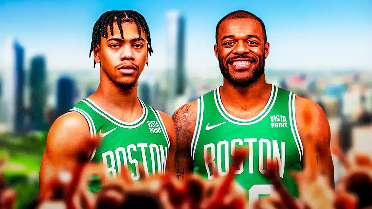 Celtics Xavier Tillman and Jaden Springer