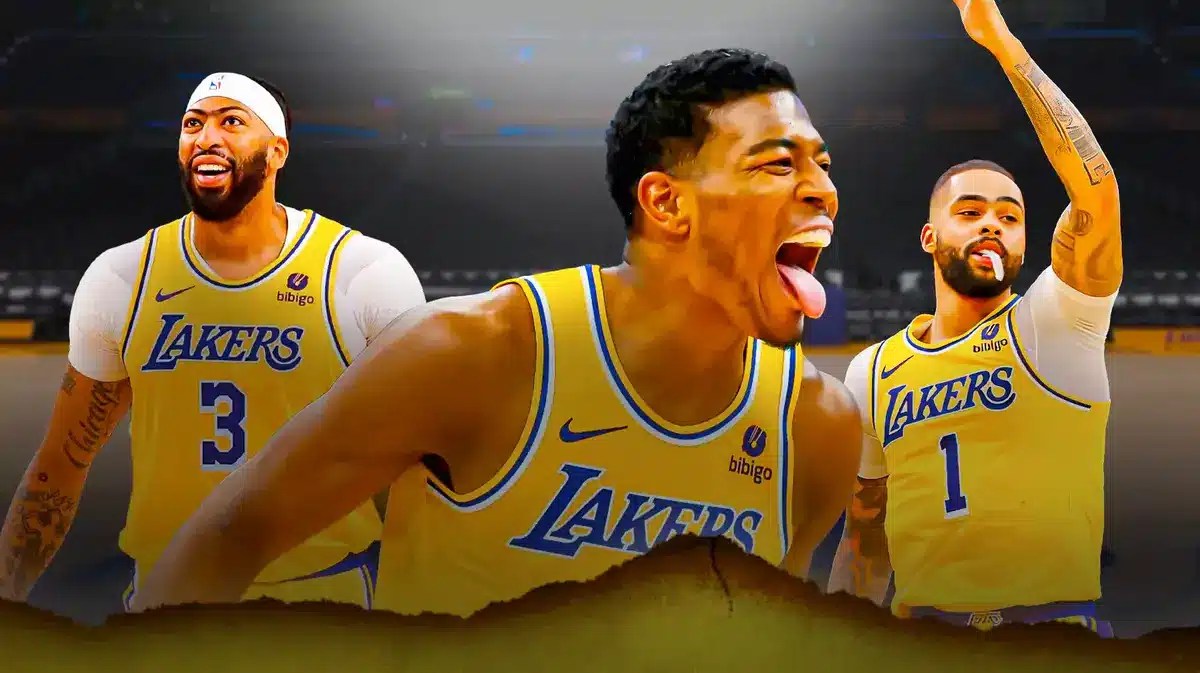 anthony davis lakers rui hachimura dangelo russell