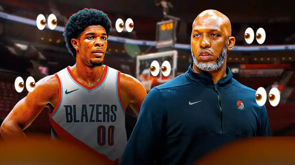 Scoot Henderson, Chauncey Billups, Blazers, Henderson blazers, Billups blazers