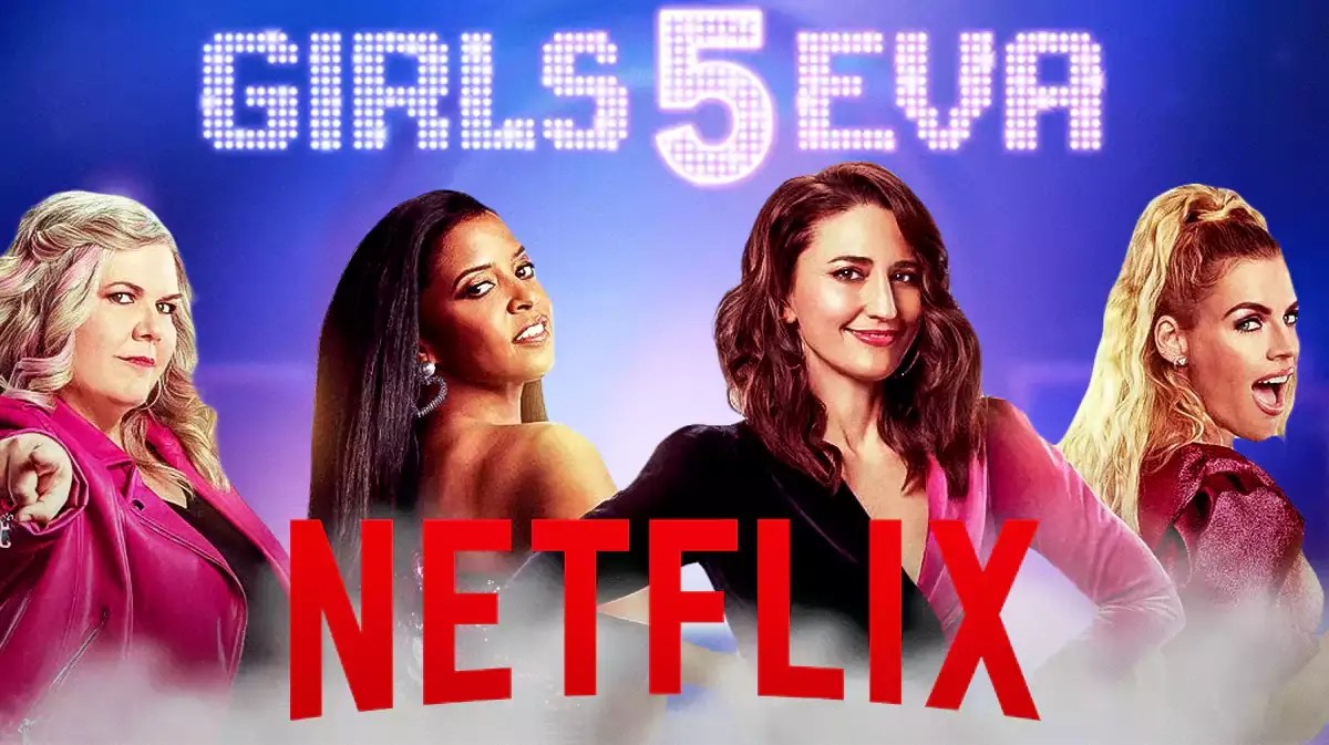 A picture of Girls5eva with Netflix logo