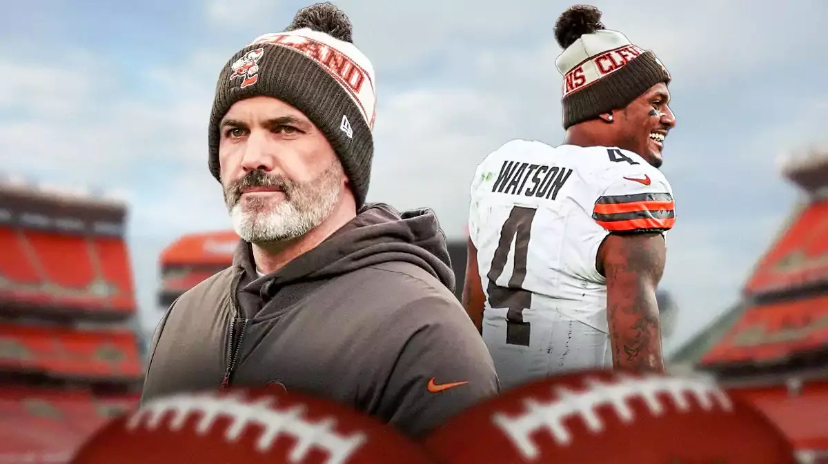 Cleveland Browns coach Kevin Stefanski and Deshaun Watson injury