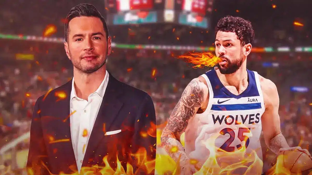 Austin Rivers breathing fire at JJ Redick