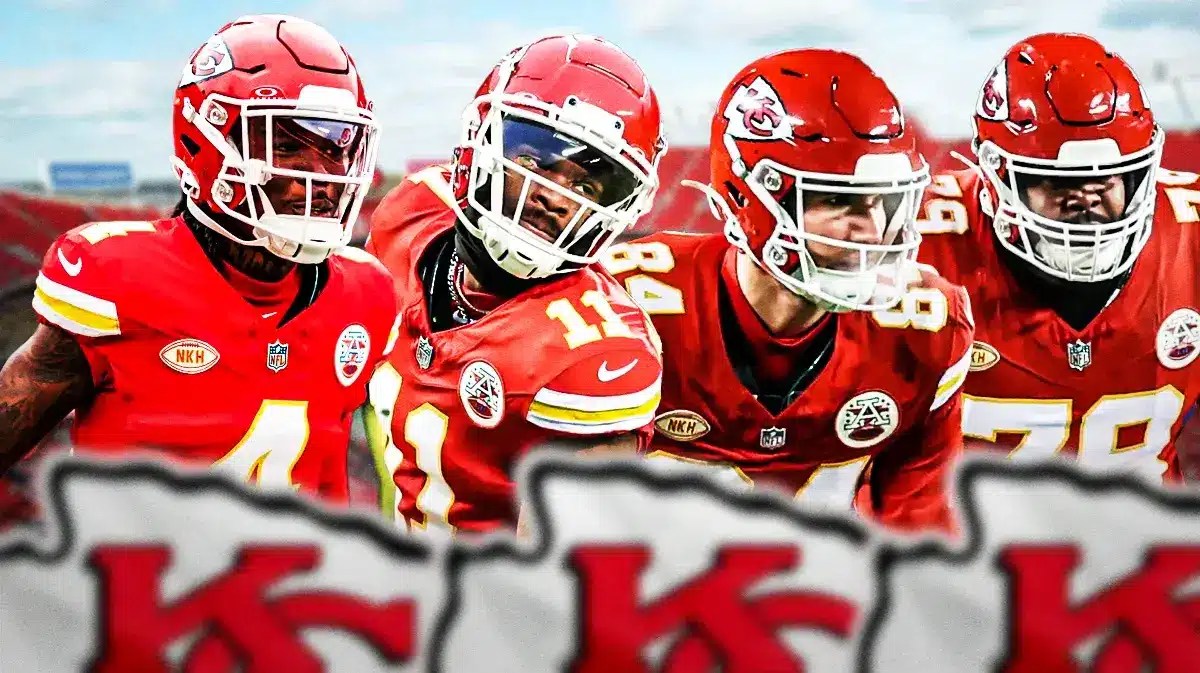 Chiefs, Chiefs Super Bowl, Super Bowl 58, Chiefs 49ers, 49ers Chiefs, Chiefs 49ers Super Bowl, Rashee Rice, Marquez Valdes-Scantling, Justin Watson, and Donovan Smith